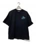 BUDSPOOL（バッズプール）の古着「A's LOGO EMBROIDERY S/S TEE」｜ブラック