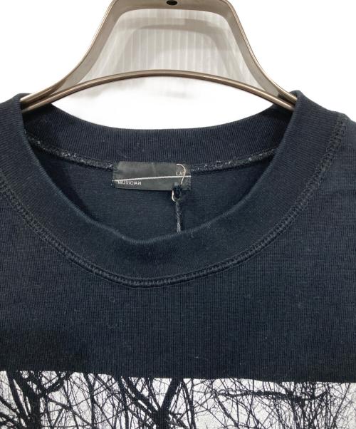 LAD MUSICIAN（ラッドミュージシャン）LAD MUSICIAN (ラッドミュージシャン) ロングスリーブカットソー ブラック サイズ:Fの古着・服飾アイテム