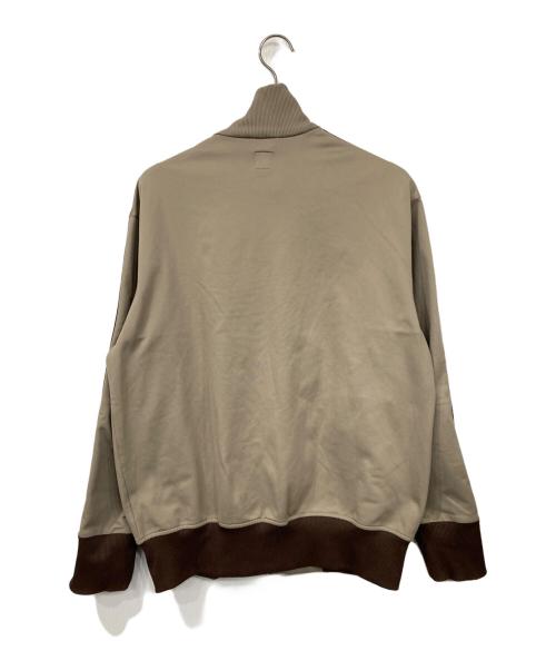 adidas（アディダス）adidas (アディダス) トラックジャケット ベージュ×ブラウンの古着・服飾アイテム
