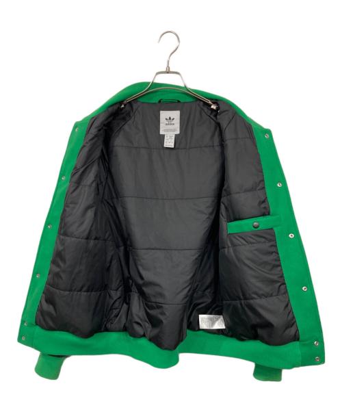 adidas（アディダス）adidas (アディダス) SST ボンバージャケット グリーン×ブラック サイズ:Lの古着・服飾アイテム
