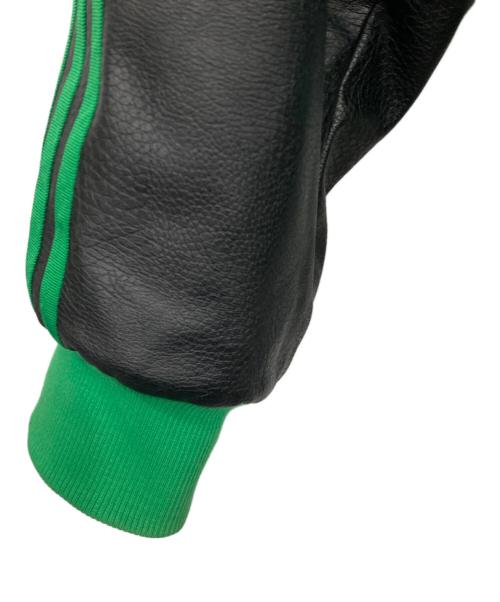 adidas（アディダス）adidas (アディダス) SST ボンバージャケット グリーン×ブラック サイズ:Lの古着・服飾アイテム