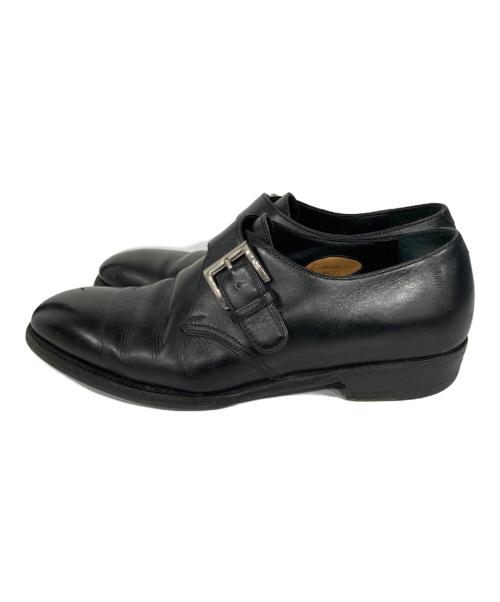 ENZO BONAFE（エンツォボナフェ）ENZO BONAFE (エンツォボナフェ) Duccio モンクストラップシューズ ブラック サイズ:5 1/2の古着・服飾アイテム