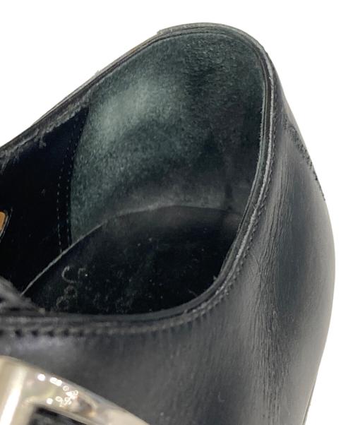 ENZO BONAFE（エンツォボナフェ）ENZO BONAFE (エンツォボナフェ) Duccio モンクストラップシューズ ブラック サイズ:5 1/2の古着・服飾アイテム