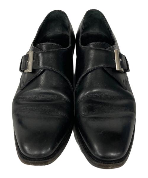 ENZO BONAFE（エンツォボナフェ）ENZO BONAFE (エンツォボナフェ) Duccio モンクストラップシューズ ブラック サイズ:5 1/2の古着・服飾アイテム