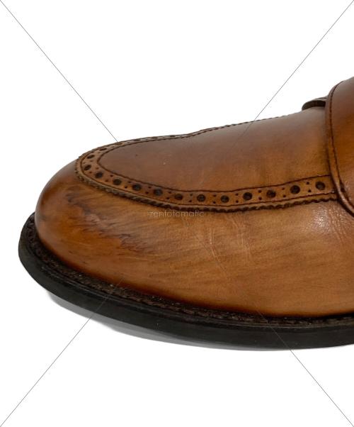 Crockett & Jones（クロケット＆ジョーンズ）Crockett & Jones (クロケット＆ジョーンズ) ADMIRAL バタフライローファー ブラウン サイズ:6Eの古着・服飾アイテム