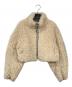 SLY（スライ）の古着「LIGHT CROP BOA ブルゾン」｜ベージュ