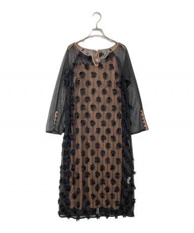 スーツ・フォーマル・ドレス ameri 4WAY MOTIF DIVERSITY DRESS 中古・古着通販】AMERI (アメリ) 4WAY MOTIF DIVERSITY DRESS ブラック