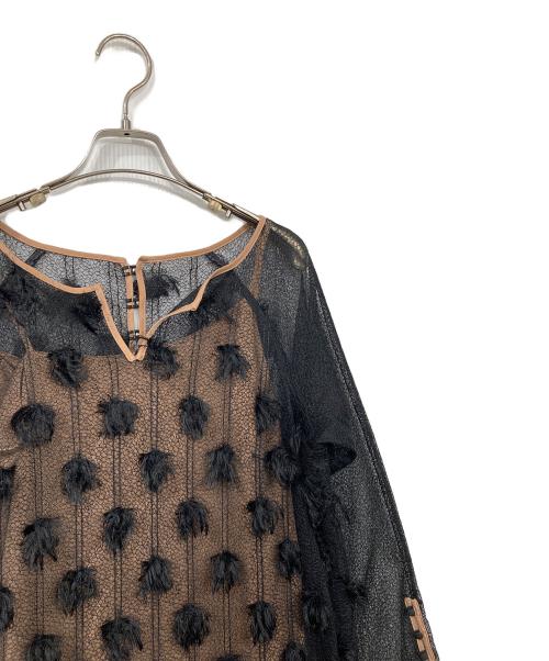 Ameri（アメリ）AMERI (アメリ) 4WAY MOTIF DIVERSITY DRESS ブラック サイズ:表記なしの古着・服飾アイテム