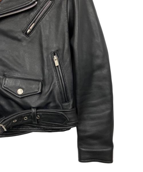 Ameri（アメリ）AMERI (アメリ) ダブルライダースジャケット ブラック サイズ:Fの古着・服飾アイテム