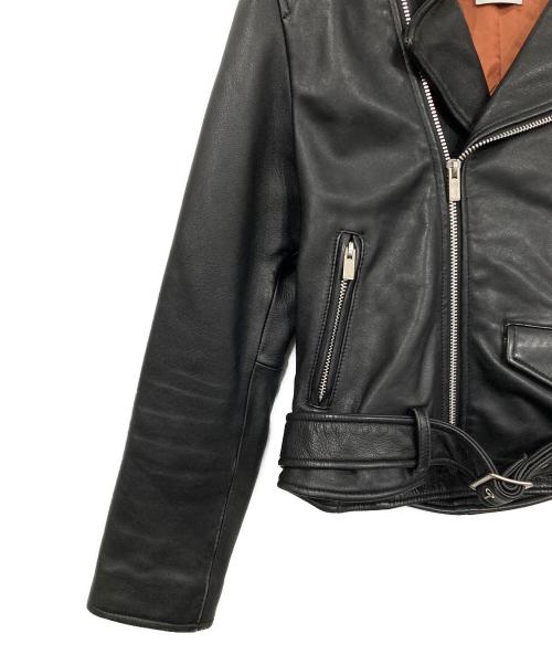 Ameri（アメリ）AMERI (アメリ) ダブルライダースジャケット ブラック サイズ:Fの古着・服飾アイテム