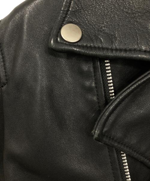 Ameri（アメリ）AMERI (アメリ) ダブルライダースジャケット ブラック サイズ:Fの古着・服飾アイテム