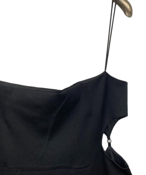 MAISON SPECIAL（メゾンスペシャル）MAISON SPECIAL (メゾンスペシャル) スキューバーニットワンピース ブラック サイズ:Mの古着・服飾アイテム