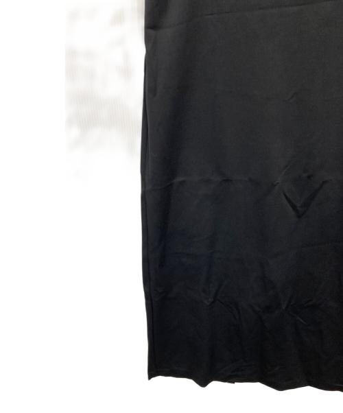 MAISON SPECIAL（メゾンスペシャル）MAISON SPECIAL (メゾンスペシャル) スキューバーニットワンピース ブラック サイズ:Mの古着・服飾アイテム