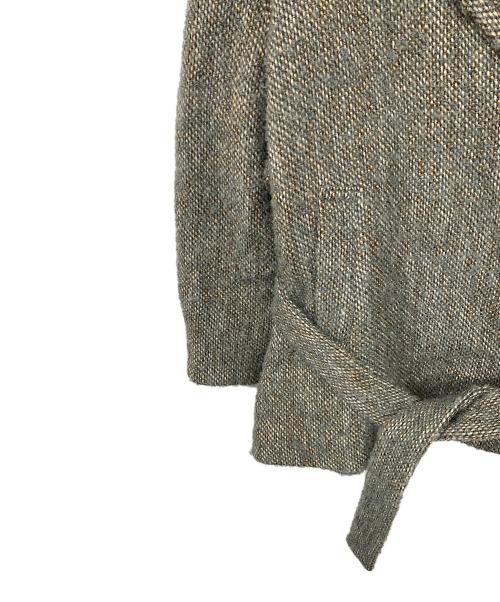 CLANE（クラネ）CLANE (クラネ) ミックスループツイードボックスコート グリーン サイズ:1の古着・服飾アイテム