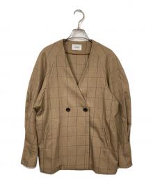 RIM.ARK（リムアーク）の古着「Volume sleeve JK」｜ベージュ