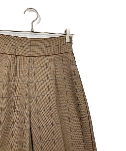 RIM.ARK（リムアーク）RIM.ARK (リムアーク) チェックパンツ ベージュ サイズ:36の古着・服飾アイテム