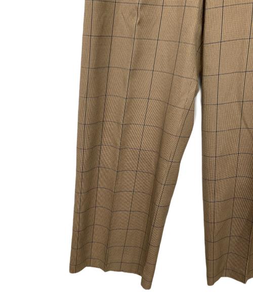 RIM.ARK（リムアーク）RIM.ARK (リムアーク) チェックパンツ ベージュ サイズ:36の古着・服飾アイテム