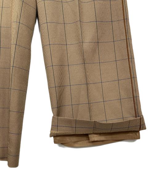 RIM.ARK（リムアーク）RIM.ARK (リムアーク) チェックパンツ ベージュ サイズ:36の古着・服飾アイテム