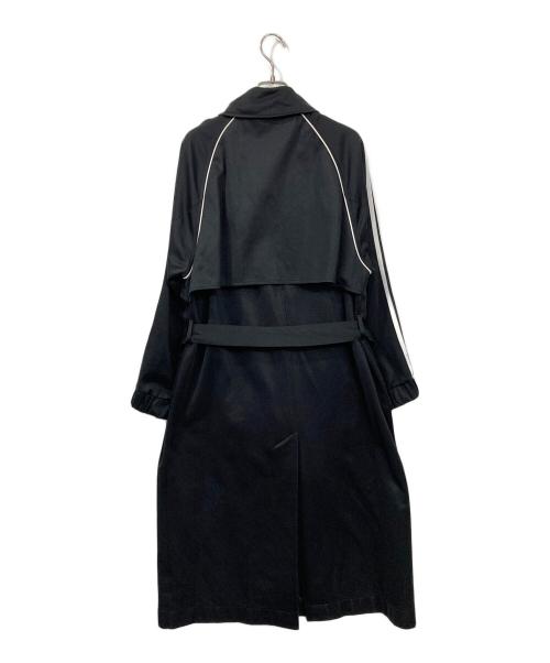 adidas（アディダス）adidas (アディダス) PRIMEBLUE トレンチコート ブラック サイズ:Mの古着・服飾アイテム