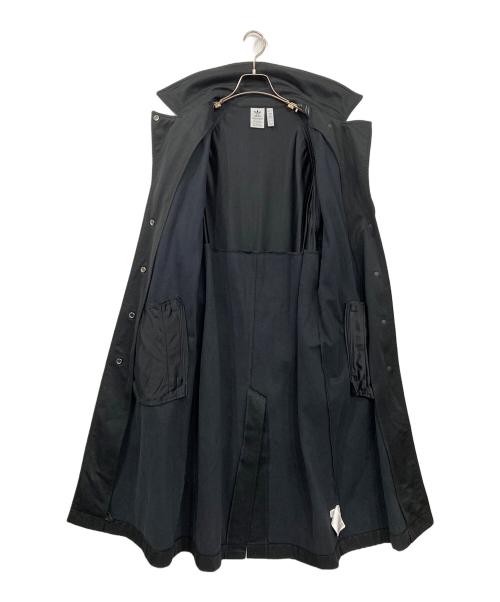 adidas（アディダス）adidas (アディダス) PRIMEBLUE トレンチコート ブラック サイズ:Mの古着・服飾アイテム