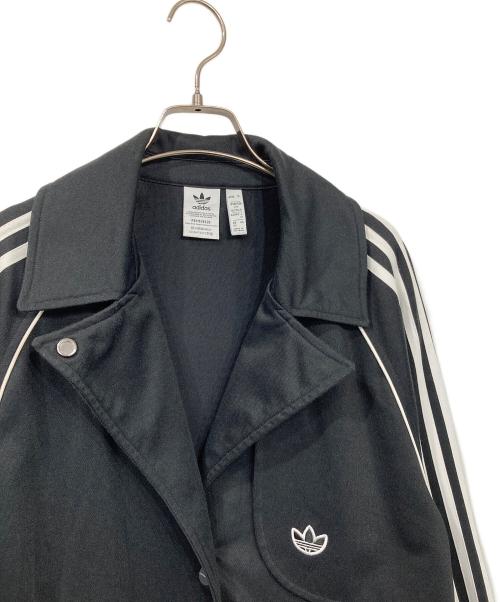 adidas（アディダス）adidas (アディダス) PRIMEBLUE トレンチコート ブラック サイズ:Mの古着・服飾アイテム