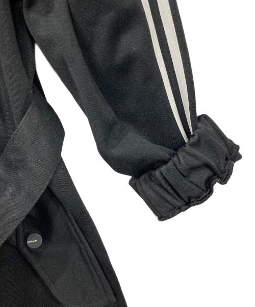 adidas（アディダス）adidas (アディダス) PRIMEBLUE トレンチコート ブラック サイズ:Mの古着・服飾アイテム