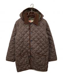 Traditional Weatherwear（トラディショナルウェザーウェア）の古着「キルティングコート」｜ブラウン