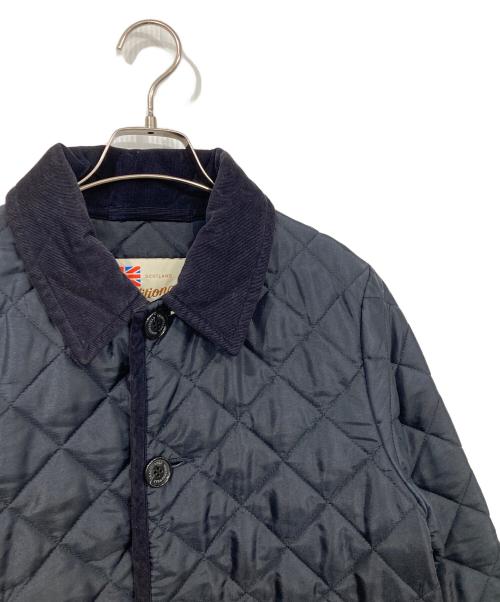 Traditional Weatherwear（トラディショナルウェザーウェア）Traditional Weatherwear (トラディショナルウェザーウェア) キルティングコート ブラック サイズ:38の古着・服飾アイテム
