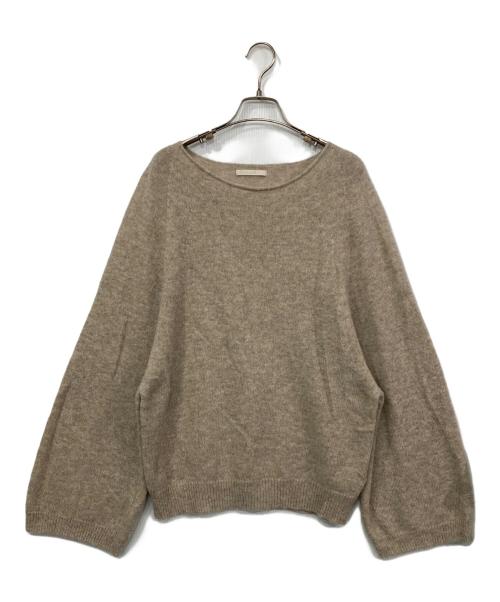 Plage（プラージュ）Plage (プラージュ) Baby Alpaca ラグラン プルオーバー ベージュ サイズ:FREEの古着・服飾アイテム