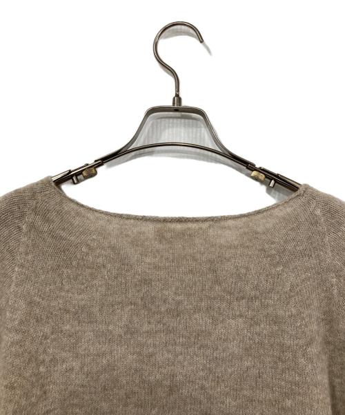 Plage（プラージュ）Plage (プラージュ) Baby Alpaca ラグラン プルオーバー ベージュ サイズ:FREEの古着・服飾アイテム