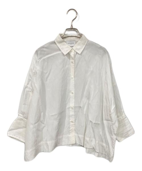 UNITED ARROWS（ユナイテッドアローズ）UNITED ARROWS (ユナイテッドアローズ) ワッシャーシャツ ホワイト サイズ:表記無しの古着・服飾アイテム