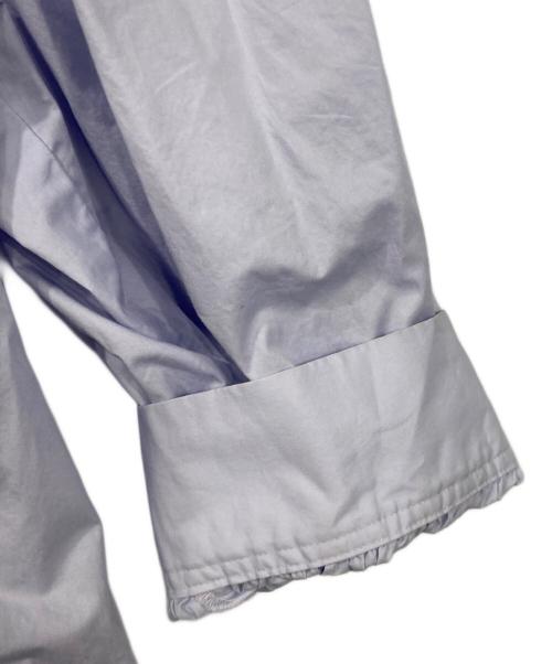 UNITED ARROWS（ユナイテッドアローズ）UNITED ARROWS (ユナイテッドアローズ) ギャザーネックブラウス ブルー サイズ:表記無しの古着・服飾アイテム