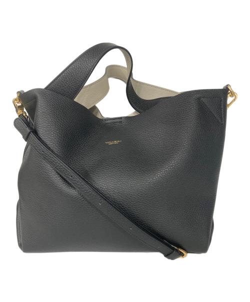 VIOLAd'ORO（ヴィオラドーロ）VIOLAd'ORO (ヴィオラドーロ) 2WAYショルダーバッグ ブラックの古着・服飾アイテム