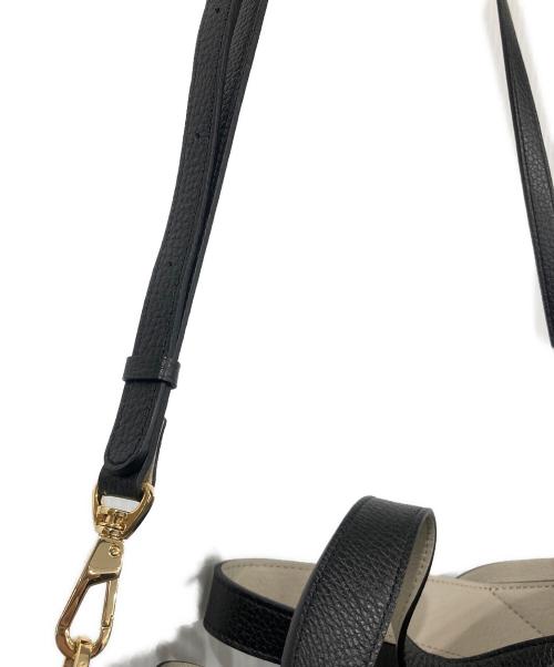 VIOLAd'ORO（ヴィオラドーロ）VIOLAd'ORO (ヴィオラドーロ) 2WAYショルダーバッグ ブラックの古着・服飾アイテム