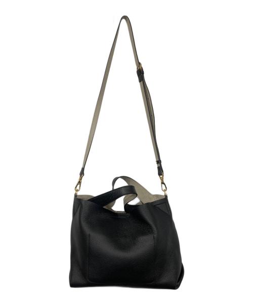 VIOLAd'ORO（ヴィオラドーロ）VIOLAd'ORO (ヴィオラドーロ) 2WAYショルダーバッグ ブラックの古着・服飾アイテム