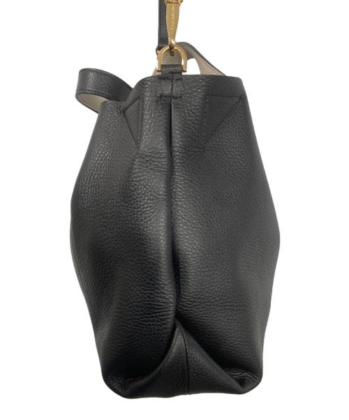 VIOLAd'ORO（ヴィオラドーロ）VIOLAd'ORO (ヴィオラドーロ) 2WAYショルダーバッグ ブラックの古着・服飾アイテム