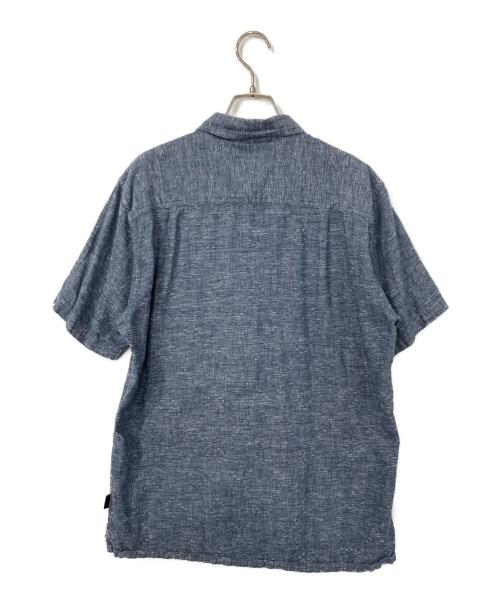 Patagonia（パタゴニア）Patagonia (パタゴニア) メンズ・バック・ステップ・シャツ ブルー サイズ:Mの古着・服飾アイテム