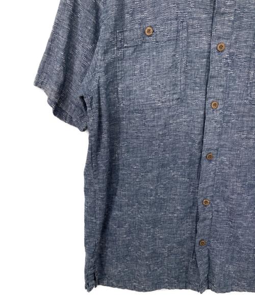 Patagonia（パタゴニア）Patagonia (パタゴニア) メンズ・バック・ステップ・シャツ ブルー サイズ:Mの古着・服飾アイテム