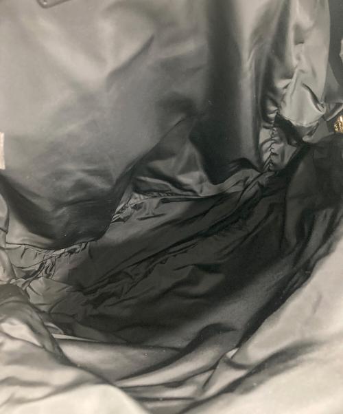 MARC JACOBS（マークジェイコブズ）MARC JACOBS (マークジェイコブズ) キルティングリュック ブラックの古着・服飾アイテム