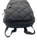 中古・古着 MARC JACOBS (マークジェイコブズ) キルティングリュック ブラック：12000円