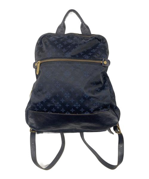 russet（ラシット）russet (ラシット) リュック ネイビーの古着・服飾アイテム