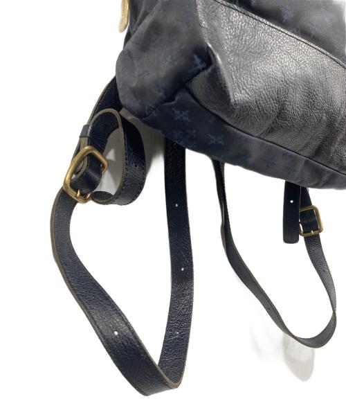 russet（ラシット）russet (ラシット) リュック ネイビーの古着・服飾アイテム