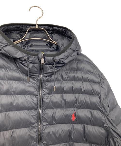 POLO RALPH LAUREN（ポロ・ラルフローレン）POLO RALPH LAUREN (ポロ・ラルフローレン) パッカブル中綿ジャケット ブラック サイズ:XXLの古着・服飾アイテム