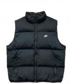 NIKEナイキ）の古着「TF CLUB パファーベス」｜ブラック