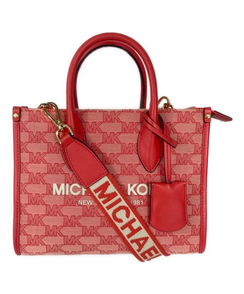 MICHAEL KORS（マイケル・コース）MICHAEL KORS (マイケル・コース) ショルダーバッグ レッドの古着・服飾アイテム
