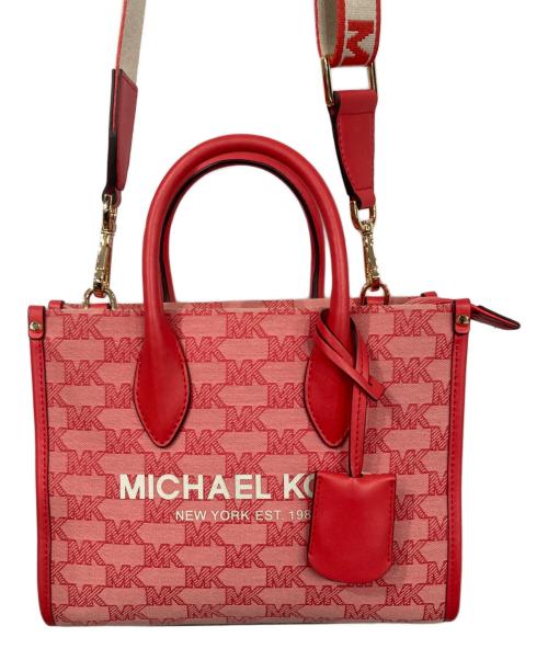 MICHAEL KORS（マイケル・コース）MICHAEL KORS (マイケル・コース) ショルダーバッグ レッドの古着・服飾アイテム