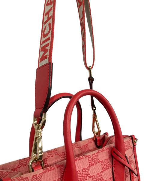 MICHAEL KORS（マイケル・コース）MICHAEL KORS (マイケル・コース) ショルダーバッグ レッドの古着・服飾アイテム