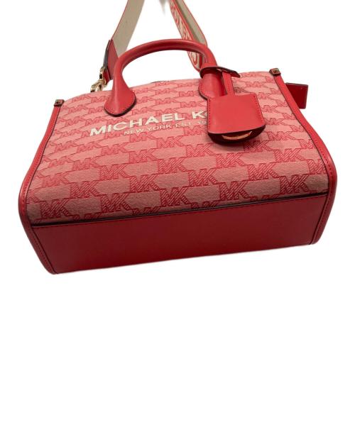 MICHAEL KORS（マイケル・コース）MICHAEL KORS (マイケル・コース) ショルダーバッグ レッドの古着・服飾アイテム