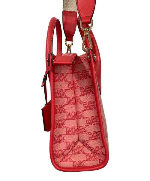 MICHAEL KORS（マイケル・コース）MICHAEL KORS (マイケル・コース) ショルダーバッグ レッドの古着・服飾アイテム