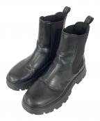 BEAUTY&YOUTHビューティーアンドユース）の古着「サイドゴアブーツ」｜ブラック